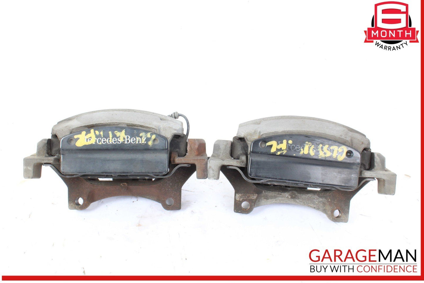 12-19 Mercedes X166 GL550 GL450 Front Left & Right Brake Caliper Calipers Set