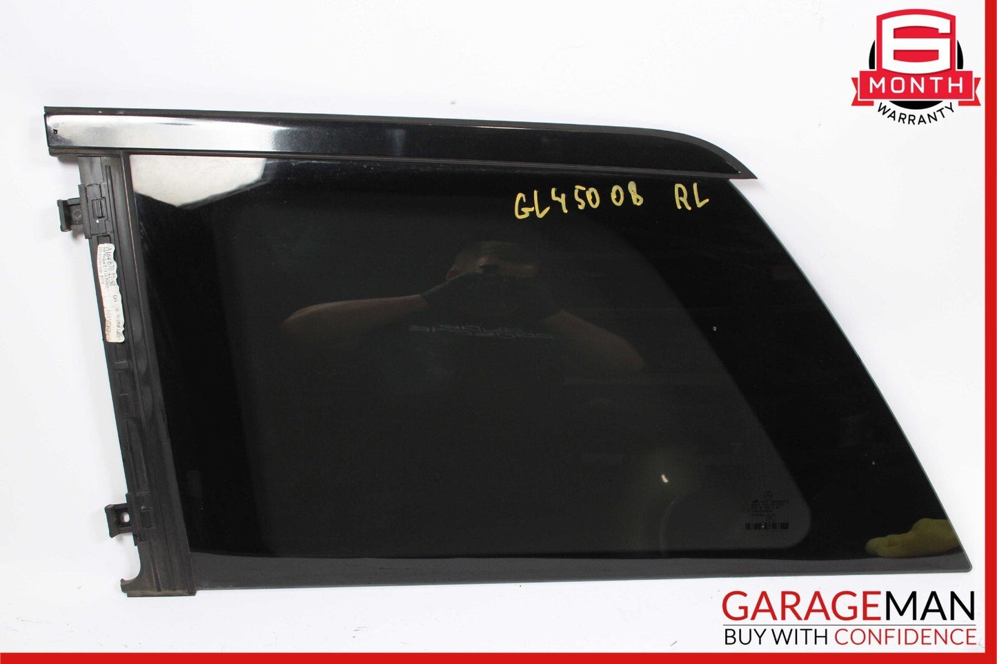 07-12 Mercedes X164 GL450 GL550 GL320 Rear Left Side Quarter Window Glass OEM