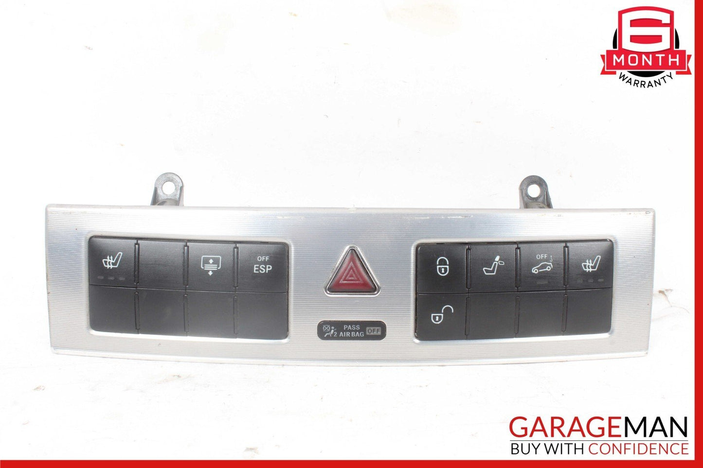 05-07 Mercedes W203 C320 C55 AMG Dash Heated Seat Hazard Light Switch Control