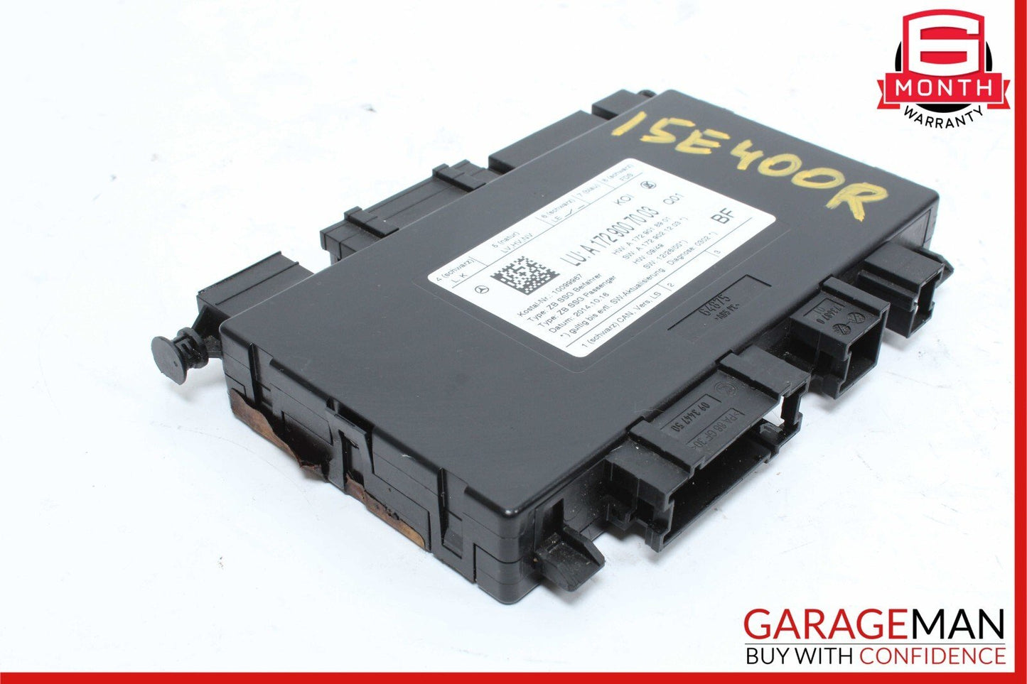 08-20 Mercedes E400 E350 C300 Front Right Passenger Side Seat Control Module