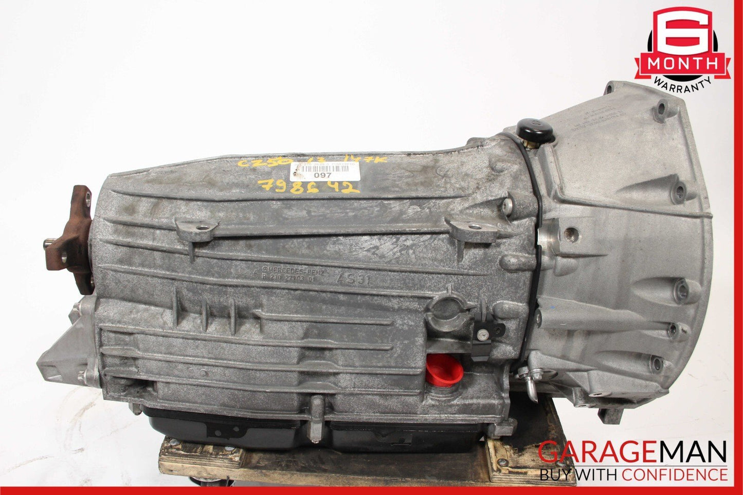 12-15 Mercedes C250 SLK250 7G Tronic Automatic Transmission Assy 722.997 147k