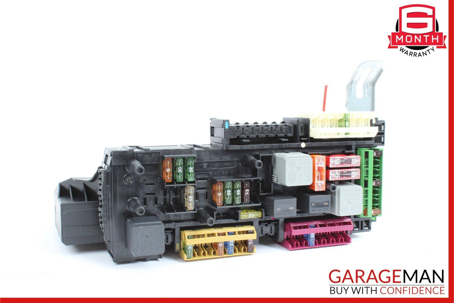 12-14 Mercedes W204 C300 C250 C63 AMG Rear SAM Module Relay Fuse Box Assembly