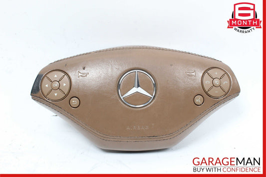 10-14 Mercedes W216 CL550 S550 Steering Wheel Airbag Air Bag Assembly Brown