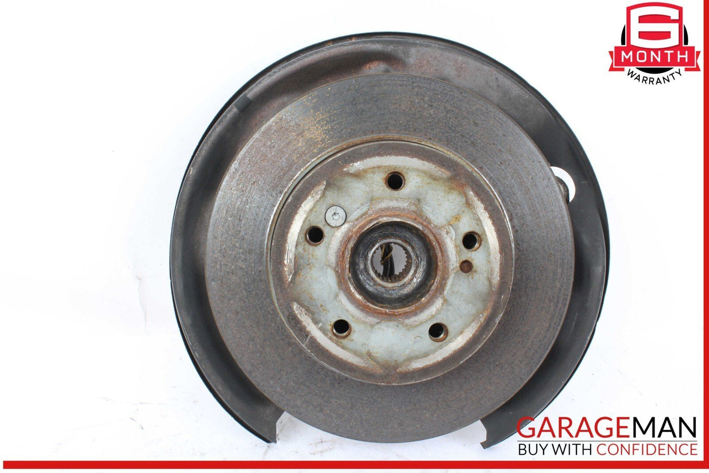 04-08 Chrysler Crossfire Rear Right Side Spindle Knuckle Hub w/ Rotor Disc OEM