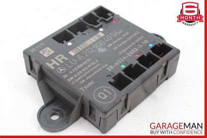 08-18 Mercedes E350 C250 C300 CLS550 Rear Right Side Door Control Module Unit