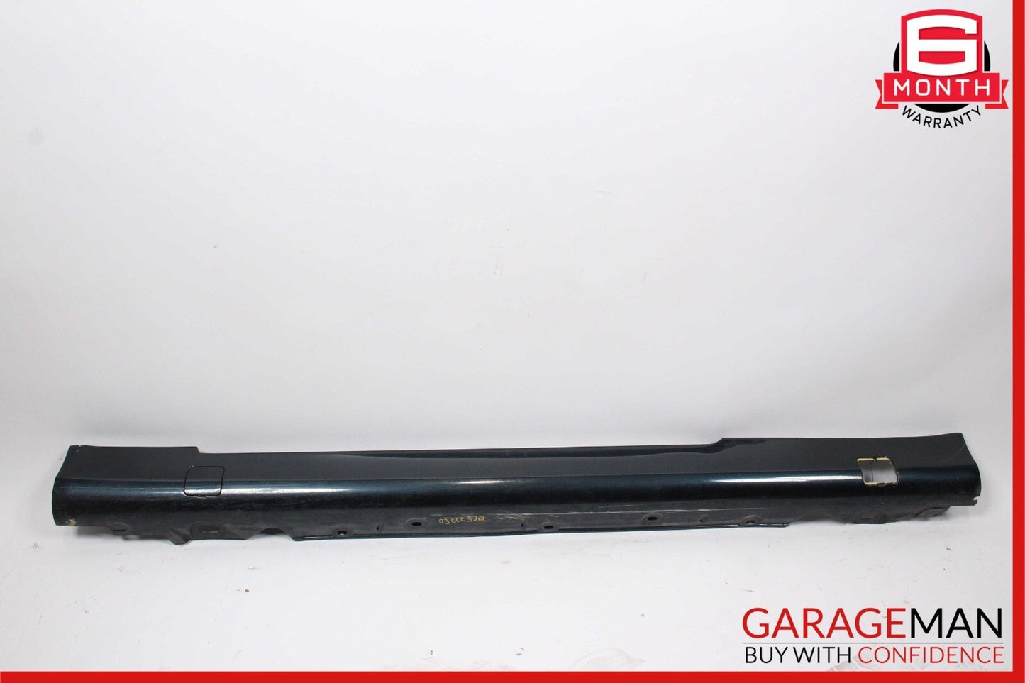 97-03 Mercedes W208 CLK320 Left Side Skirt Rocker Panel Molding Green Black
