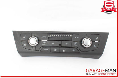 12-18 Audi A6 A7 Front AC Air Conditioning Temperature Climate Control Panel OEM