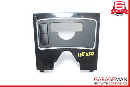 10-13 Mercedes W212 E350 E550 Center Console Switch Trim Cover Bezel OEM