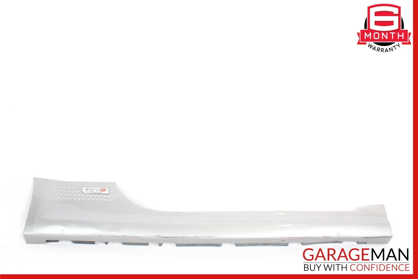 13-19 Fiat 500 Electric Right Side Skirt Rocker Panel Molding Silver OEM