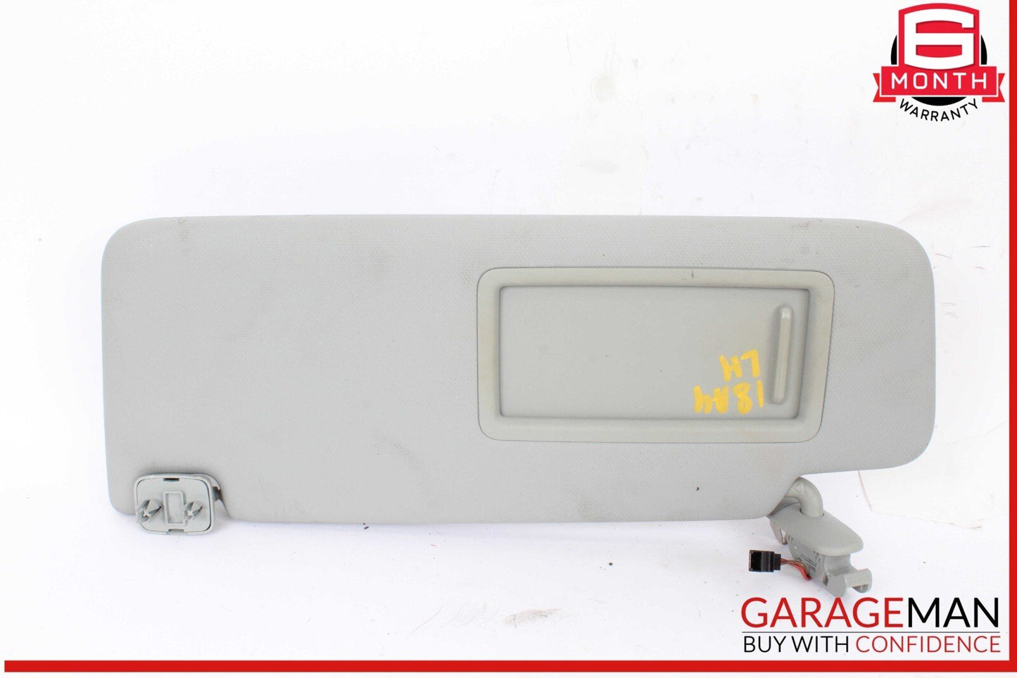 17-24 Audi A4 Front Left Driver Side Sun Visor Sunvisor Gray 8H0010501 OEM
