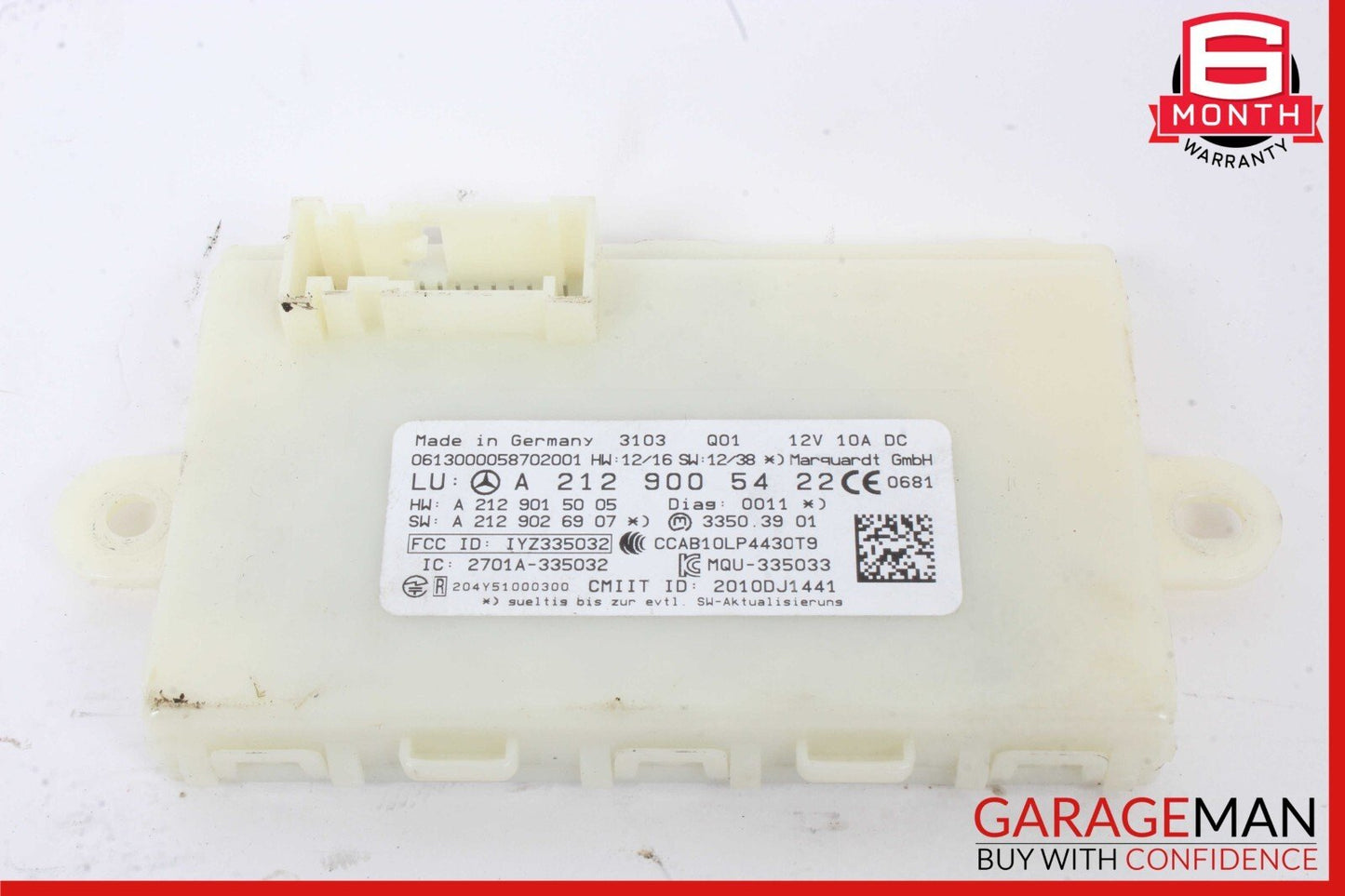 13-20 Mercedes W212 E350 CLA250 SL550 ML400 Keyless Go Entry Control Module OEM
