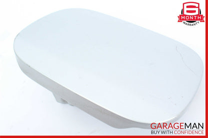 03-09 Mercedes W211 E63 E55 AMG E550 Sedan Fuel Gas Tank Lid Door Silver OEM
