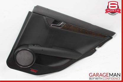08-14 Mercedes W204 C63 AMG Rear Right Side Interior Door Panel Trim Cover OEM