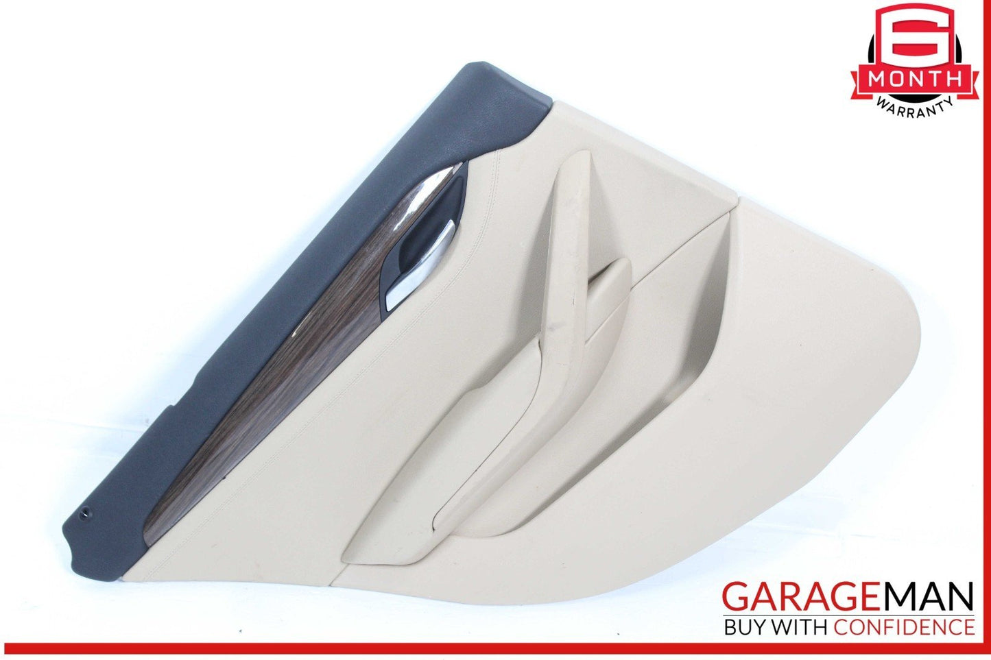 12-15 BMW X1 Rear Left Driver Side Interior Door Trim Panel OEM