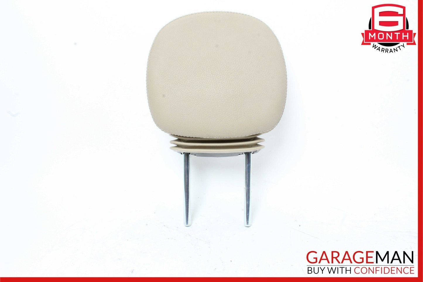 05-11 Mercedes R171 SLK280 Front Left / Right Side Seat Headrest Head Rest Beige
