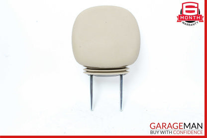 05-11 Mercedes R171 SLK280 Front Left / Right Side Seat Headrest Head Rest Beige
