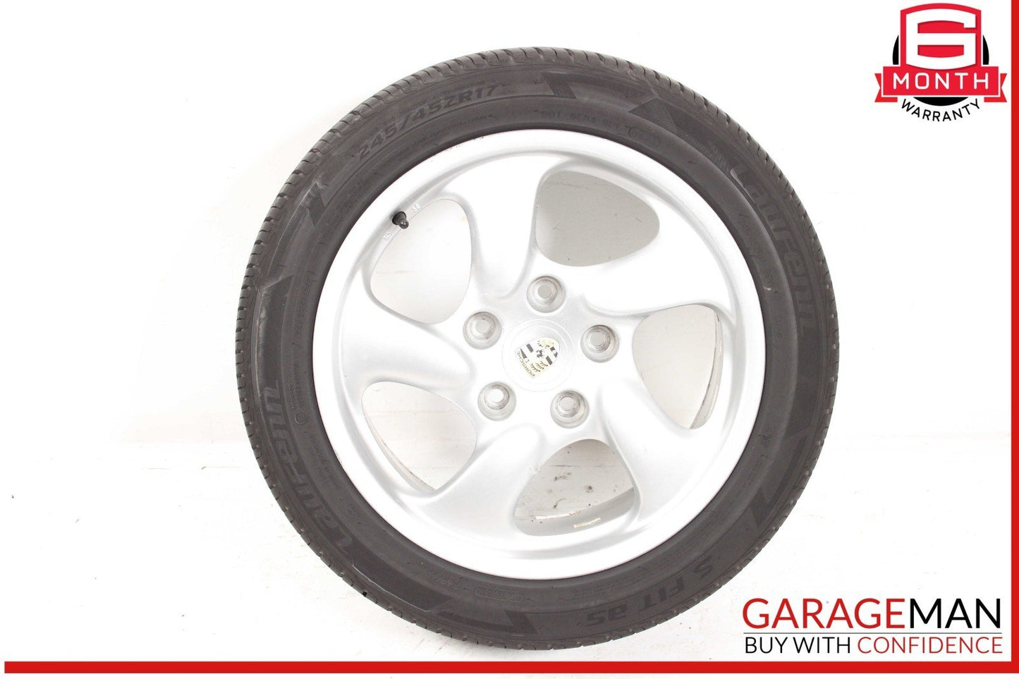 97-04 Porsche Boxster 986 Rear Wheel Tire Rim 8.5Jx17 ET50 OEM
