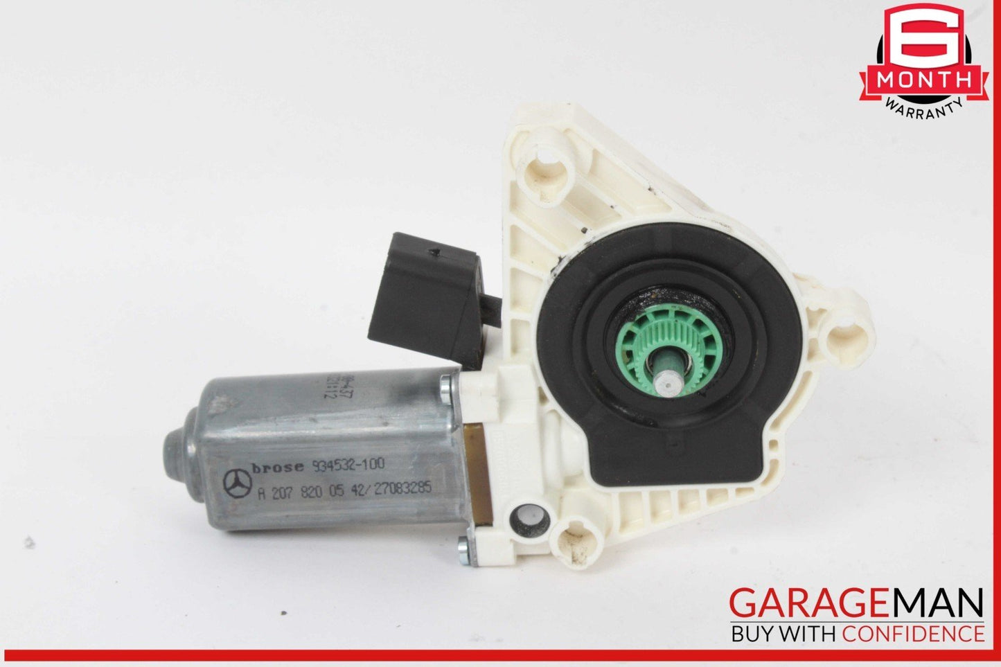 10-20 Mercedes R172 SLK250 E350 Front Left Window Regulator Motor 2078200542 OEM