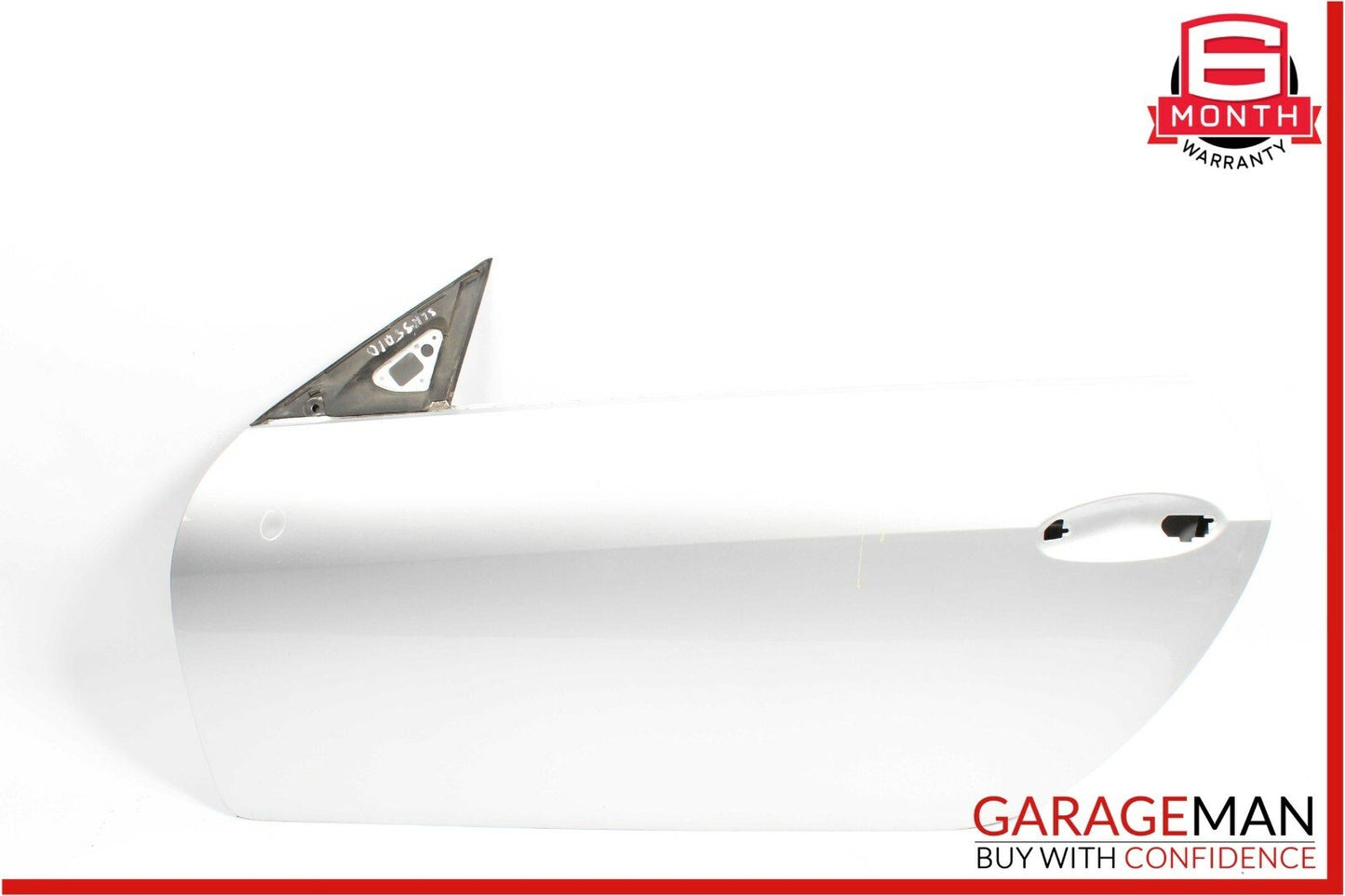 05-11 Mercedes R171 SLK350 Front Left Driver Side Exterior Door Panel Silver