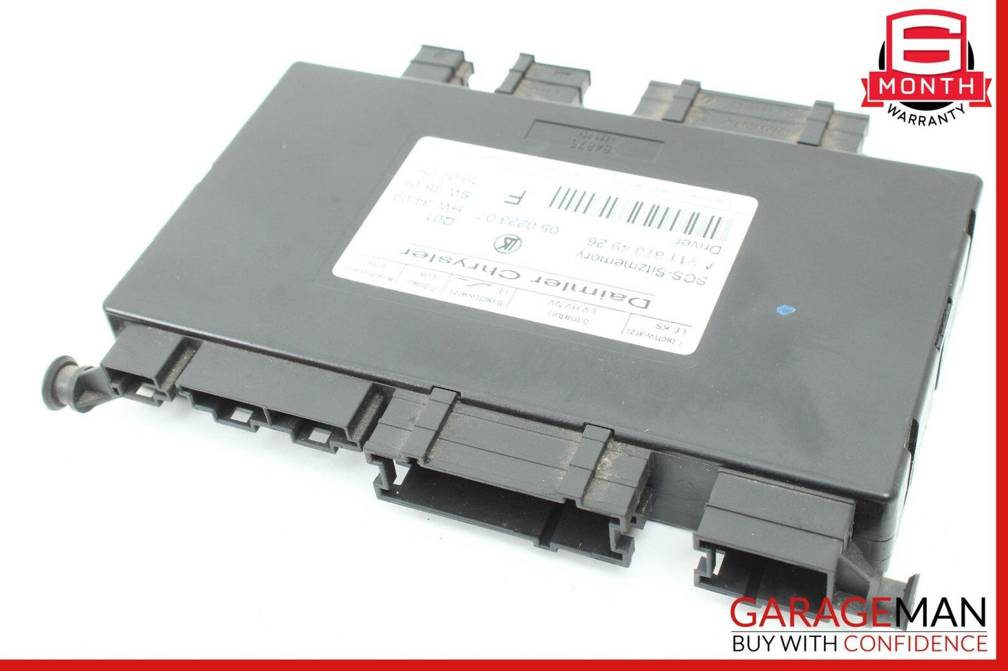 03-11 Mercedes SLK280 E350 CLS500 Front Left Side Under Seat Control Module Unit