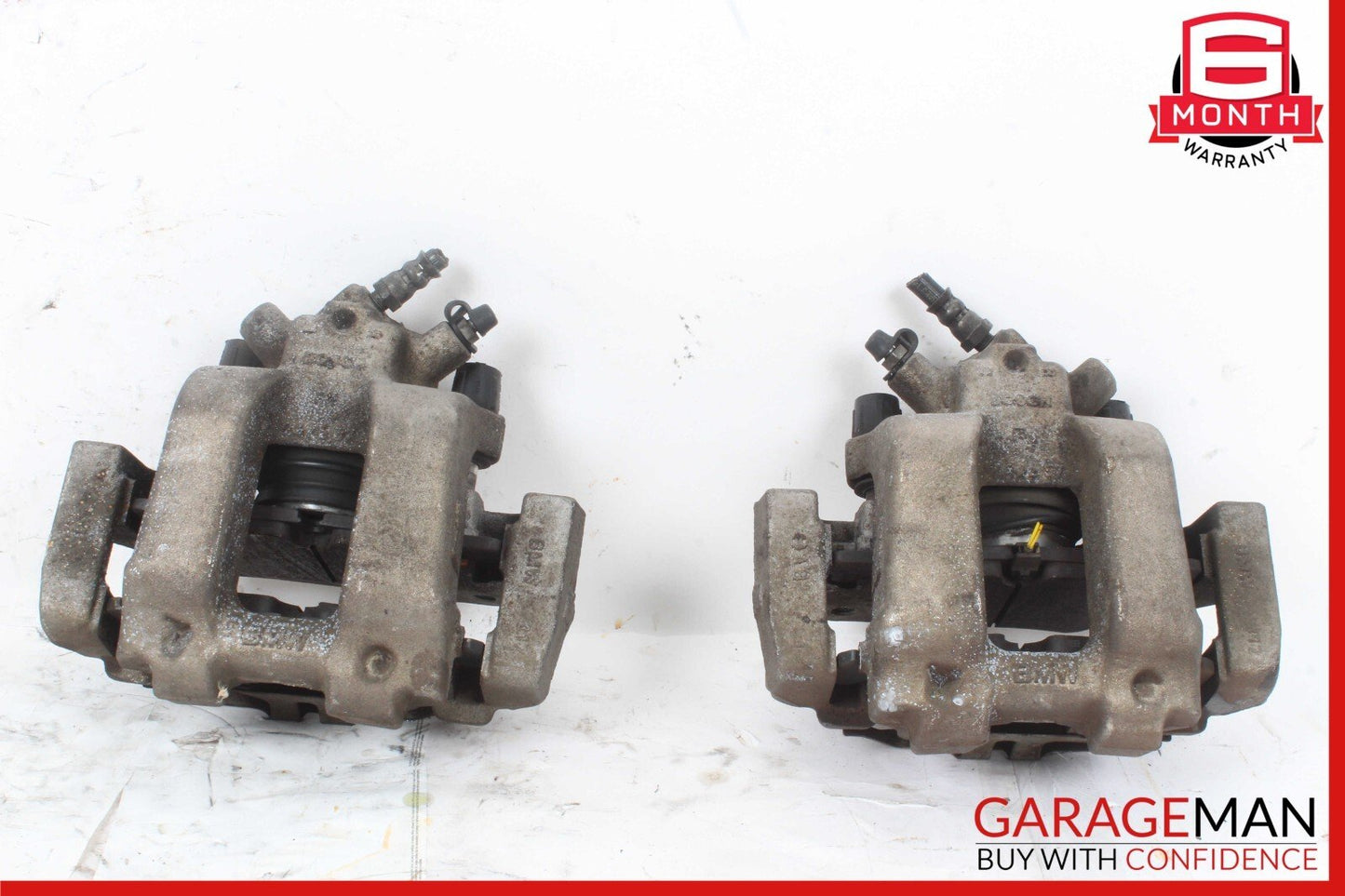 12-18 BMW F30 328i 320i Front Right & Left Side Brake Calipers Set of 2 Pc OEM