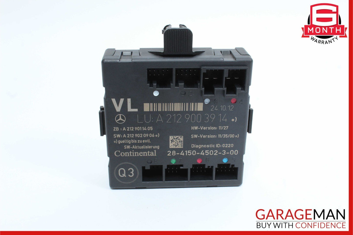 08-18 Mercedes CLS550 C250 E400 E63 AMG Front Left Side Door Control Module Unit