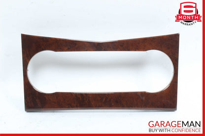08-14 Mercedes W204 C280 C300 A/C Climate Control Switch Trim Bezel Cover Wood