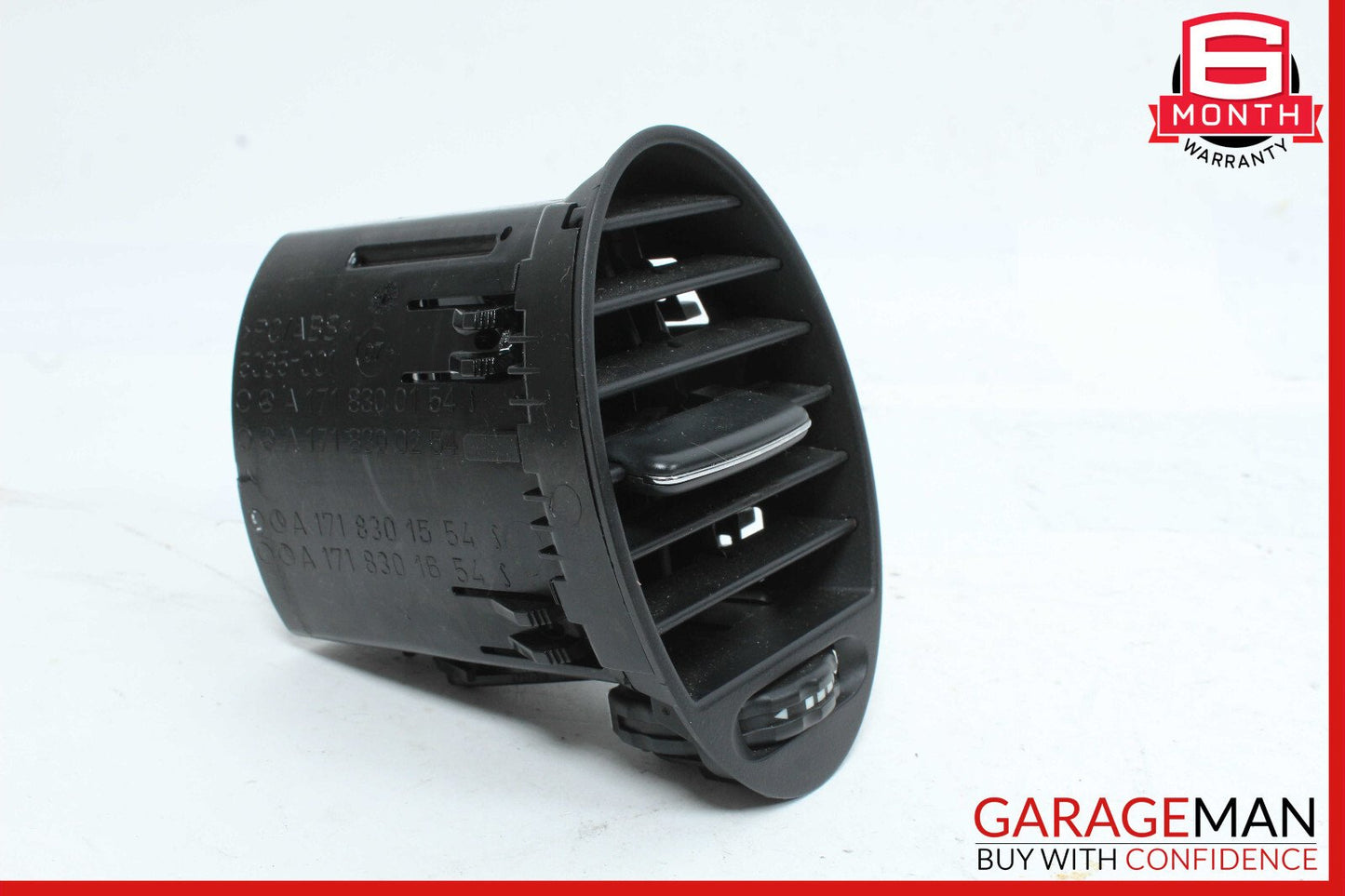 05-11 Mercedes R171 SLK300 Air AC Vent Dash Left or Right Side Black OEM