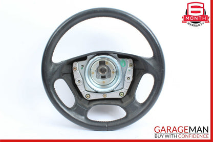 98-05 Mercedes W163 ML320 ML500 ML55 AMG 4 Spoke Steering Wheel Black OEM