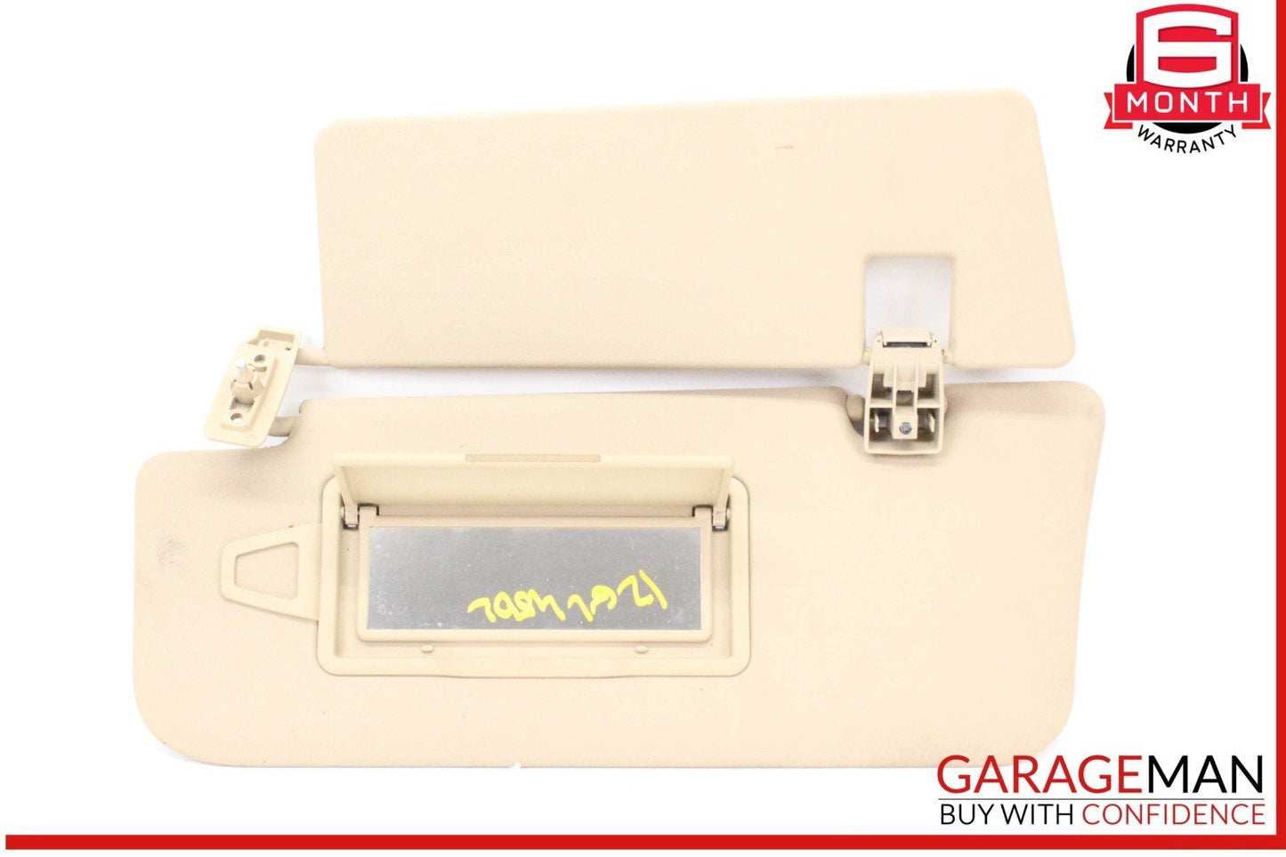 06-12 Mercedes X164 GL450 4MATIC Front Left Side Sun Visor Sunvisor Cover OEM