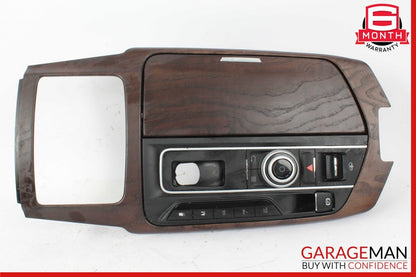 17-20 Maserati Levante Gear Shifter Cup Holder Bezel Trim w/ Switches OEM