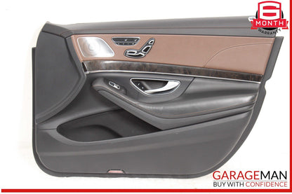 14-20 Mercedes W222 S550 S450 S560 Front Right Passenger Side Door Panel OEM