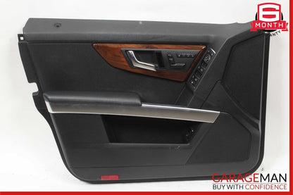 10-15 Mercedes X204 GLK350 Front Left Driver Side Interior Door Panel Assembly