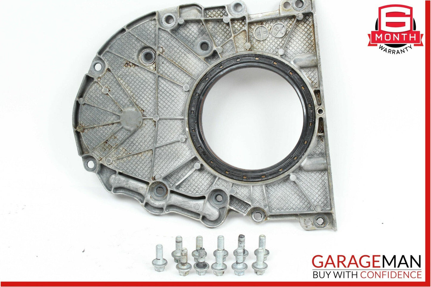 03-06 Mercedes CLS55 E55 AMG Engine Motor Crankshaft Rear Cover Seal Assembly