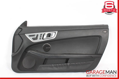 12-16 Mercedes R172 SLK250 SLK200 Front Right Interior Door Panel Assy Black