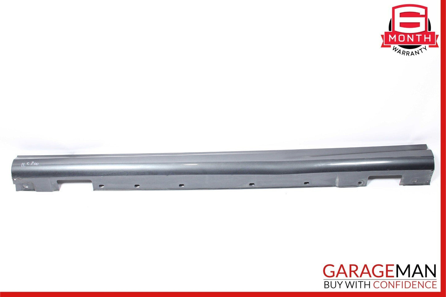 08-14 Mercedes W204 C300 Sport Sedan Left Side Skirt Rocker Molding Moulding