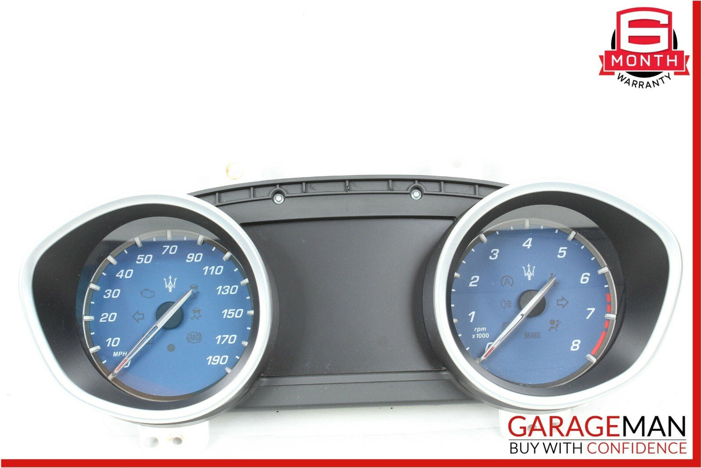 14-17 Maserati Ghibli S Speedometer Odometer Instrument Cluster Gauge OEM 22k