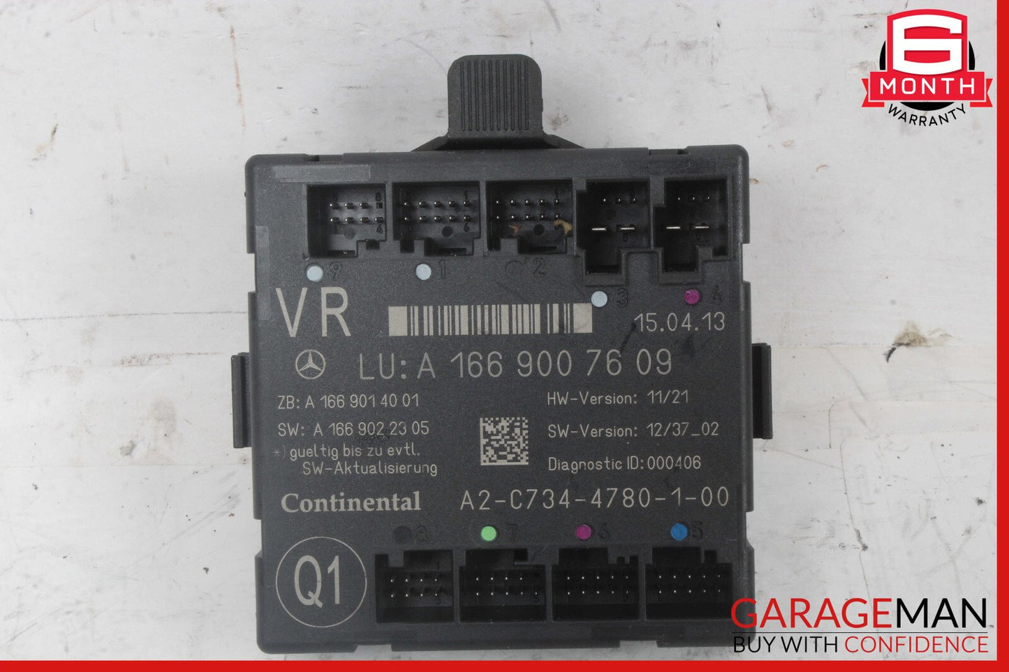 12-20 Mercedes X156 GLA250 ML350 Front Right Side Door Control Module Unit