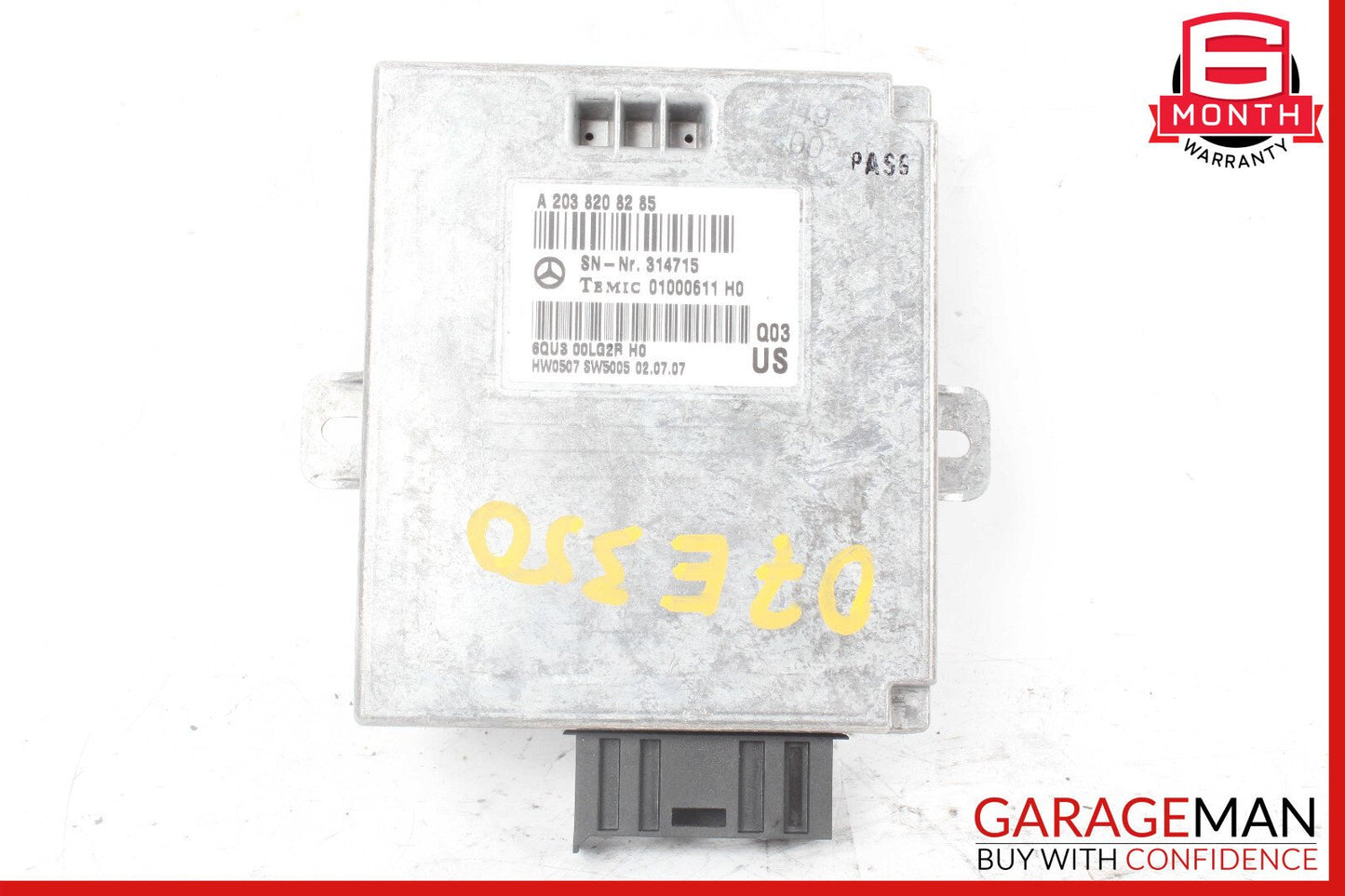 07-13 Mercedes E350 GL450 E320 Voice Language Communication Control Module