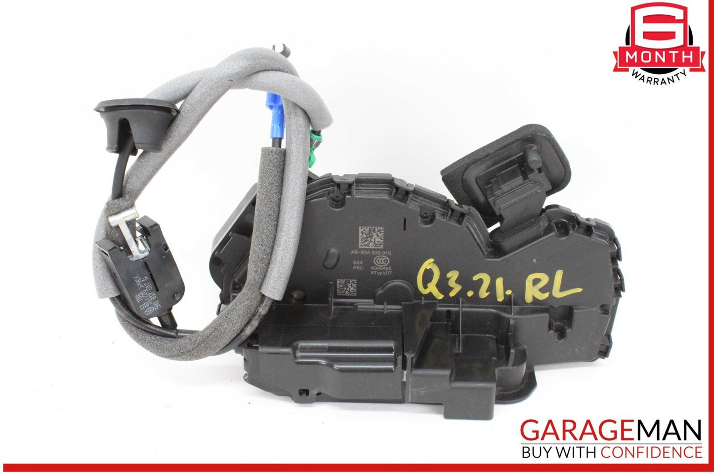 19-24 Audi Q3 Rear Left Driver Side Door Lock Latch Actuator 83A839015 OEM