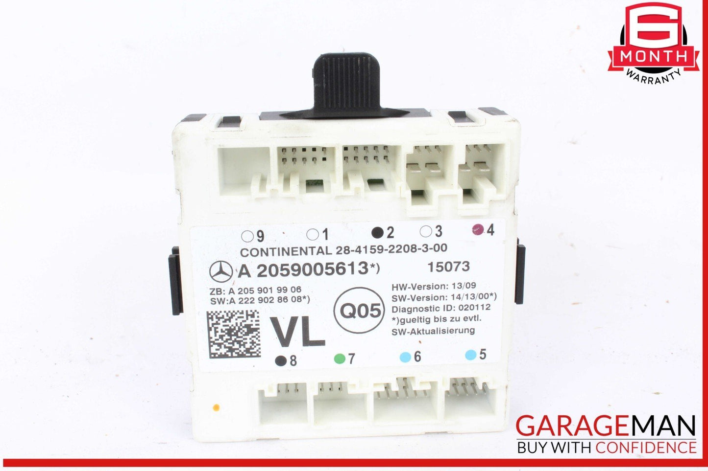15-18 Mercedes W205 C300 C350e Front Left Side Door Control Module Unit OEM