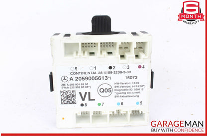 15-18 Mercedes W205 C300 C350e Front Left Side Door Control Module Unit OEM