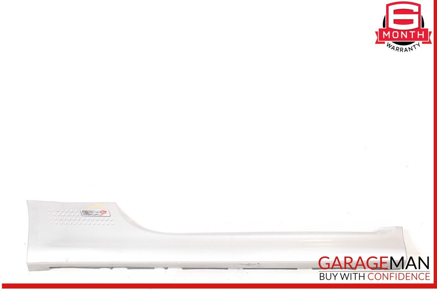 13-19 Fiat 500 Electric Right Side Skirt Rocker Panel Molding Gray OEM