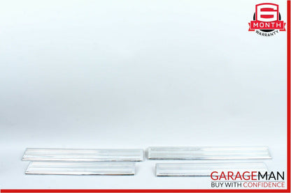 00-06 Mercedes W220 S500 S55 AMG Front & Rear Door Step Sill Sills Set of 4 Pc