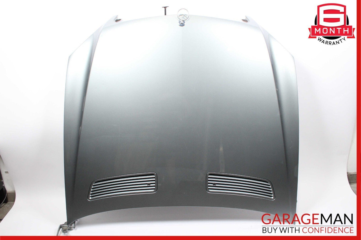 07-13 Mercedes W221 S550 S600 Front Hood Bonnet Cover Assembly Andorite Gray