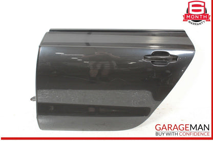 12-18 Audi A7 RS7 S7 Rear Left Driver Side Door Shell Panel Black OEM