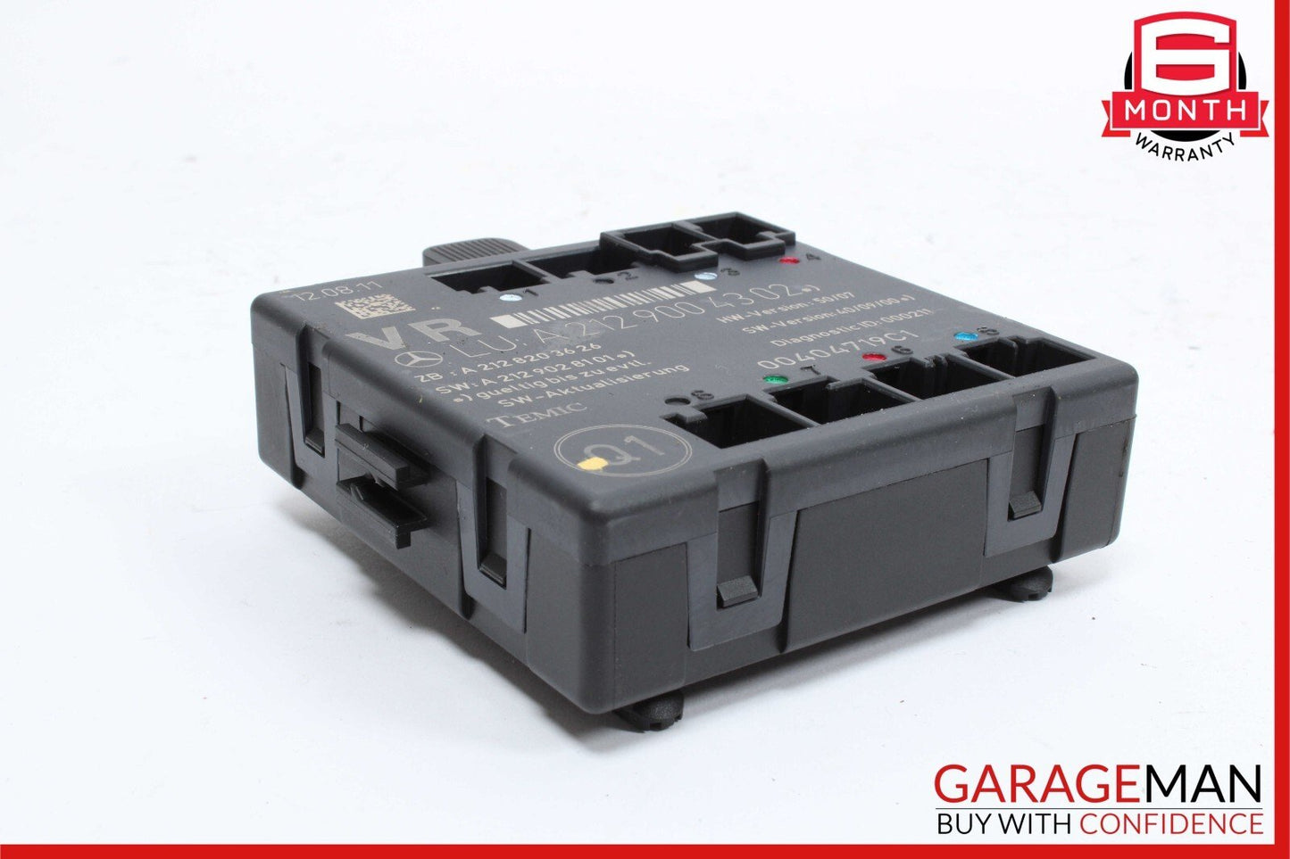 08-18 Mercedes W204 C250 E350 E400 Front Right Side Door Control Module Unit OEM