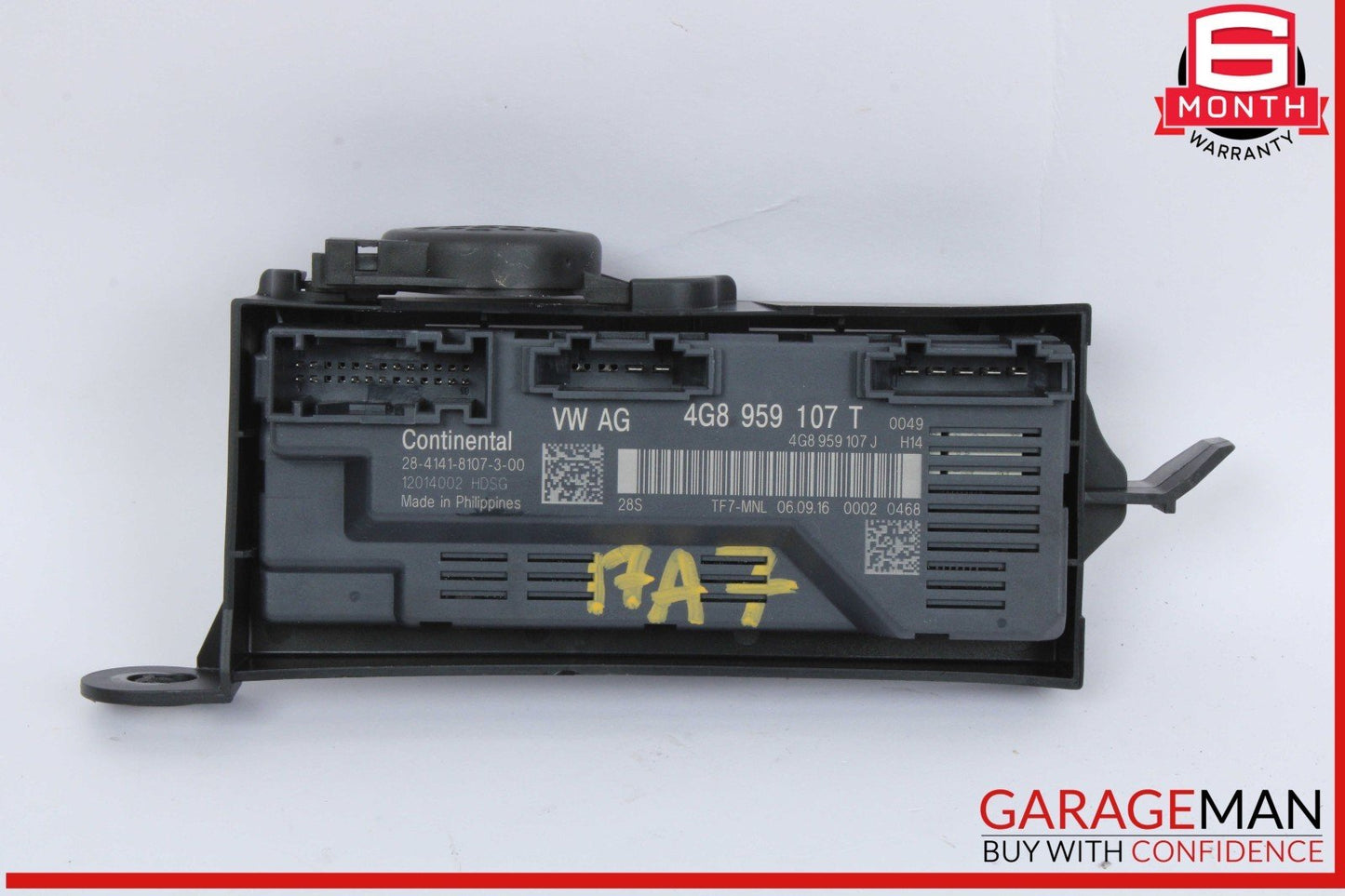 16-18 Audi A7 S7 RS7 Tailgate Liftgate Trunk Lid Control Module Unit 4G8959107T