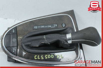 06-11 Mercedes W219 CLS500 CLS550 Gear Shift Shifter Boot Trim Bezel OEM
