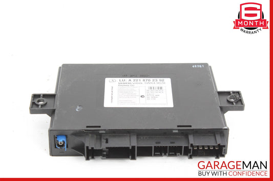 07-10 Mercedes W216 CL550 S400 Keyless Go Control Module 2218702392 OEM